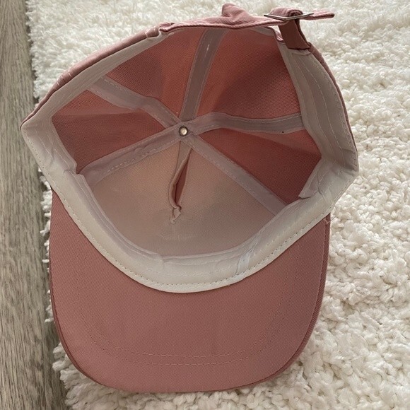 Children's Ball Cap. Mauve. One Size. Robot Design. Adjustable Velcro. Kidcore. - Picture 6 of 8